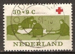 Stamps Netherlands -  Cruz Roja