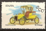 Stamps United Kingdom -  Automoviles-Model N Ford 1906.