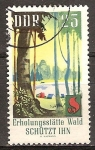 Sellos de Europa - Alemania -  Protección forestal, campamento Woodland-DDR