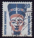 Stamps Germany -  1989 Curiosidades. Cabeza de Nefertiti - Ybert:1230