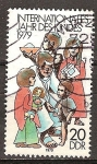 Stamps Germany -  Año Internacional del Niño-DDR. 