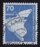 Sellos de Europa - Alemania -  1975-76 Industria y tecnología. Construcción naval - Ybert:701