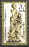 Stamps Germany -   Bóveda Verde en Dresde-DDR.