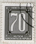 Stamps Germany -  Rep. Democrática 13