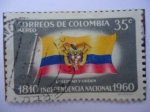 Stamps Colombia -  1810-Independencia Nacional-1960