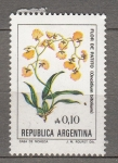 Stamps Argentina -  Flor