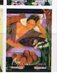 Stamps Spain -  Edifil  4006  La mujer y las flores. 