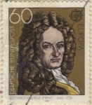 Sellos de Europa - Alemania -  Gottfried Wilhelm Leibniz 