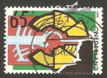 Stamps Netherlands -  1353 - Rotterdam, el presente