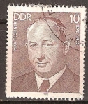 Stamps Germany -  Las personalidades socialistas.Pahrenz Pahrenz (1892-1973)DDR.