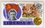 Stamps Liberia -  26 JJ.OO. Munich-72