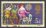 Stamps United Kingdom -  580 - Navidad, Los Reyes