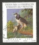 Stamps Mexico -  1887 A - Águila arpía