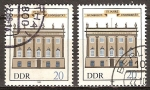 Stamps Germany -  175 años de la Universidad Humboldt de Berlín-DDR.