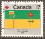 Sellos de America - Canad -  BANDERA  DE  LA  PROVINCIA  DE  SASKATCHEWAN