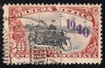 Stamps Mexico -  CARTERO EN MOTO.