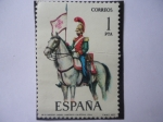 Stamps Spain -  Ed.2381 (Nº31)- Uniformes Militares- Batidor Caball. Lanceros Calatrava 1844