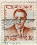 Stamps Morocco -  4  Hasán II