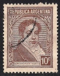 Sellos de America - Argentina -  BERNARDINO RIVADAVIA.