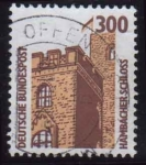 Stamps Germany -  1988 Curiosidades. Castillo de Hambach - Ybert:1180