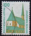 Sellos del Mundo : Europa : Alemania : 1989 Curiosidades. Capilla de Altoting - Ybert:1238