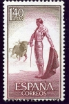 Stamps Spain -  Citando al toro