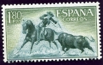 Sellos de Europa - Espaa -  Toreo a caballo