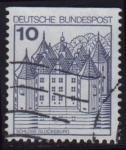 Sellos del Mundo : Europa : Alemania : 1977 Castillos. Glücksburg - Ybert:762b