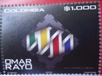 Stamps Colombia -  OMAR RAYO (3de3)