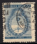 Sellos de America - Argentina -  ESCUDO DE ARMAS DE ARGENTINA.