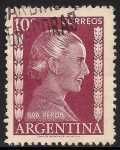 Stamps Argentina -  EVA PERON