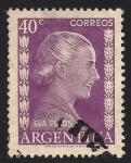 Sellos de America - Argentina -  EVA PERON