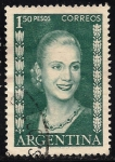 Sellos de America - Argentina -  EVA PERON