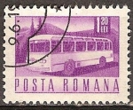 Sellos de Europa - Rumania -  Transportes y telecomunicaciones-Bús de motor Coach (p).