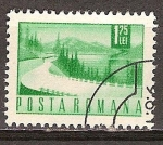 Stamps Romania -  Carretera de Lakeside(p).