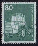 Stamps Germany -  1975-76 Industria y tecnología. Tractor - Ybert:702