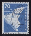 Stamps Germany -  1975-76 Industria y tecnología. Construcción naval - Ybert:701