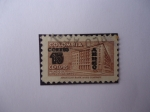 Stamps Colombia -  Palacio de Comunicaciones- Sobretasa para Construcción