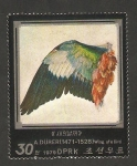 Sellos de Asia - Corea del norte -   1527 - Ala de un ave, cuadro de A. Dürer