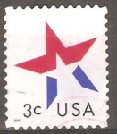 Stamps United States -  ESTRELLA