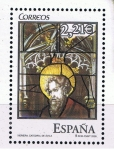 Sellos de Europa - Espa�a -  Edifil  4196  Vidrieras de la catedral de Avila.  