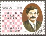 Sellos de Asia - Laos -  EMANUEL   LASKER