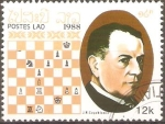 Stamps Laos -  J. R.   CAPABLANCA