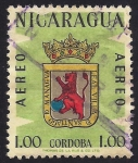 Sellos de America - Nicaragua -  ESCUDO DE ARMAS DE LA VILLA DE SANTIAGO DE MANAGUA.