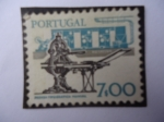 Stamps Portugal -  Rotativa y Prensa Tipográfica manual