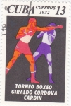 Stamps Cuba -  Torneo Boxéo GIRALDO CORDOVA CARDIN