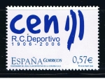 Stamps Spain -  Edifil   4266  Centenario del Real Club Deportivo de la Coruña.  