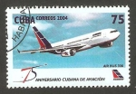 Stamps Cuba -  75 anivº cubana de aviación