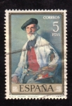 Stamps Spain -  Pablo Urganda- Zuloaga