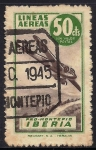 Sellos de Europa - Espa�a -  Pro Montepío Iberia - Líneas Aéreas Iberia 1945